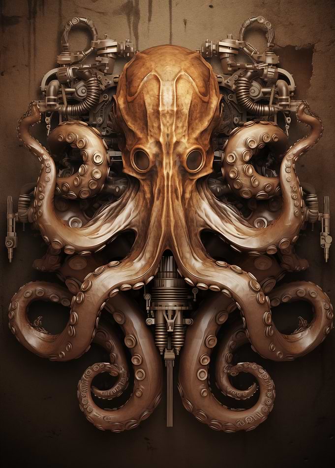 Steampunk Octopus