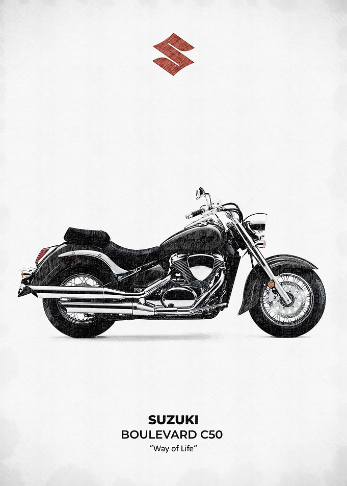 Suzuki Boulevard C50 Motorcycle