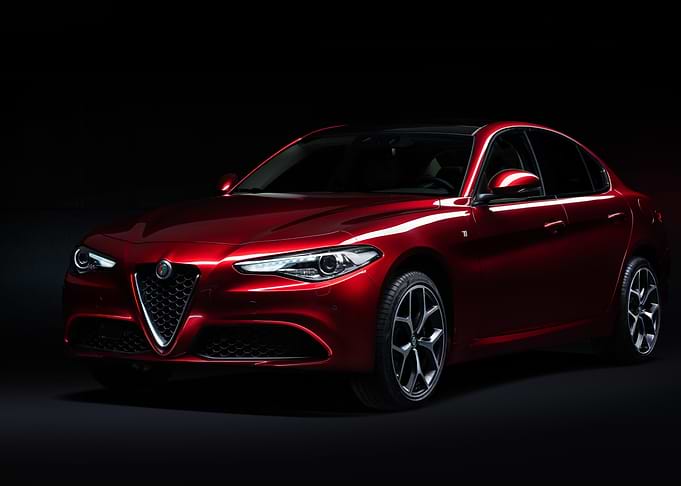 Red Alfa Romeo Giulia