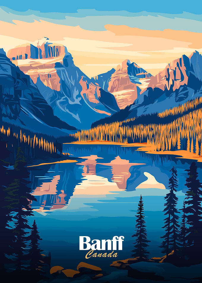 Banff National Park Landscape