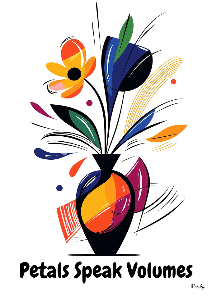 Abstract Flower Vase