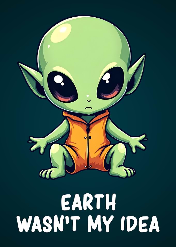 Cute Aliens Humor