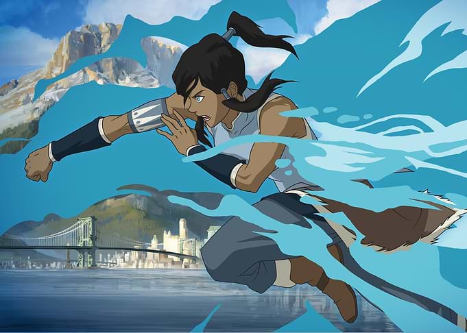 Korra Waterbending