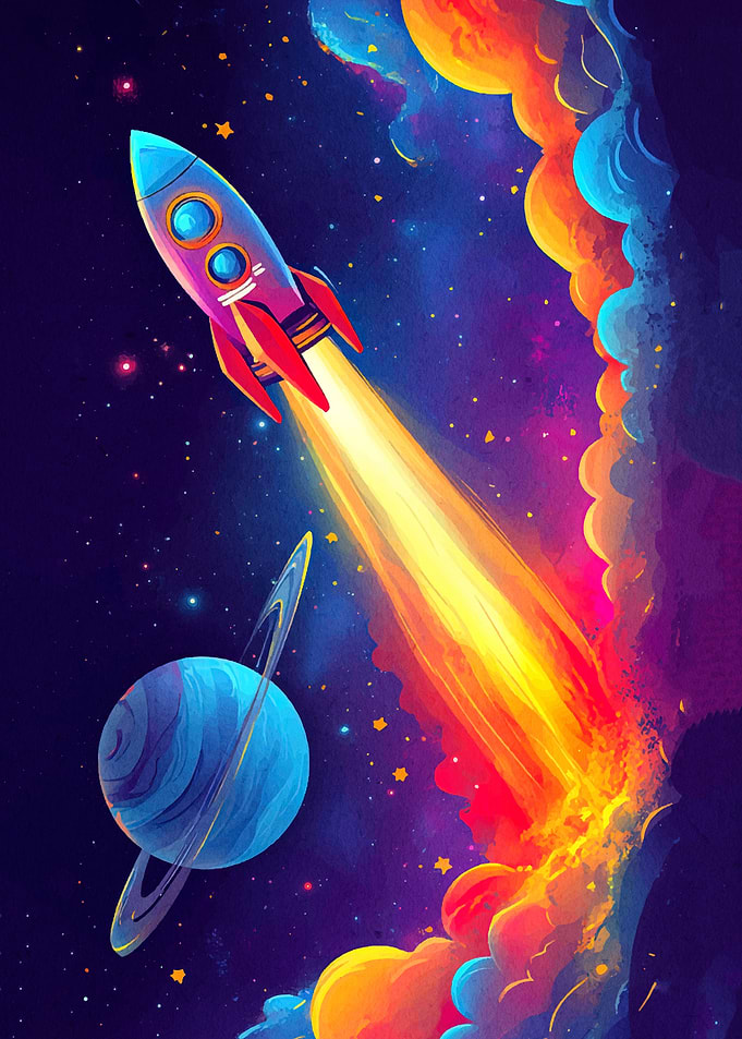 Rocket Launch Space