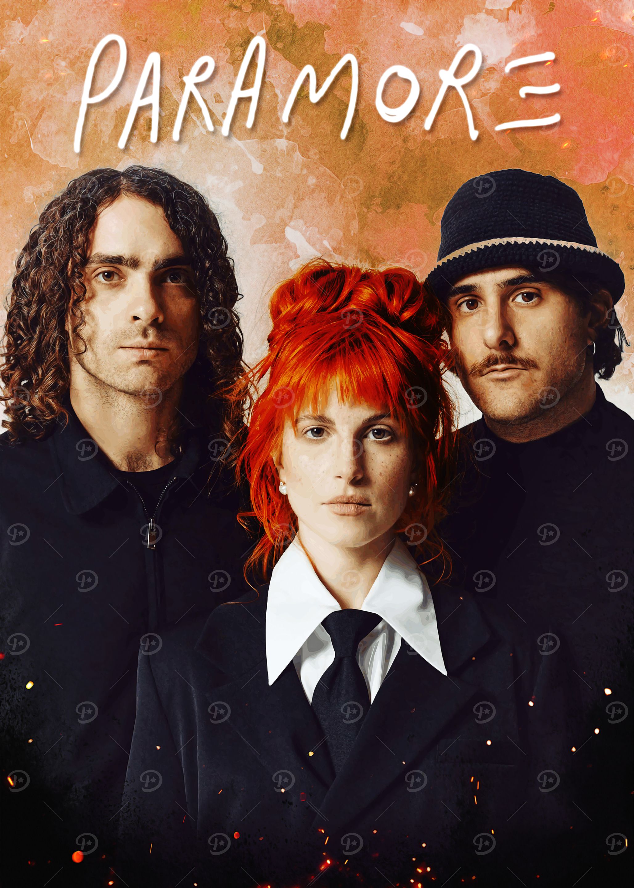 Paramore Band Portrait