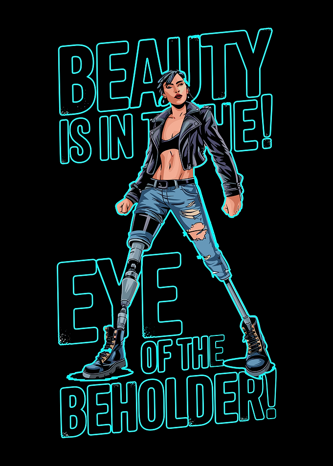 Amputee Female Beauty is in the Eye