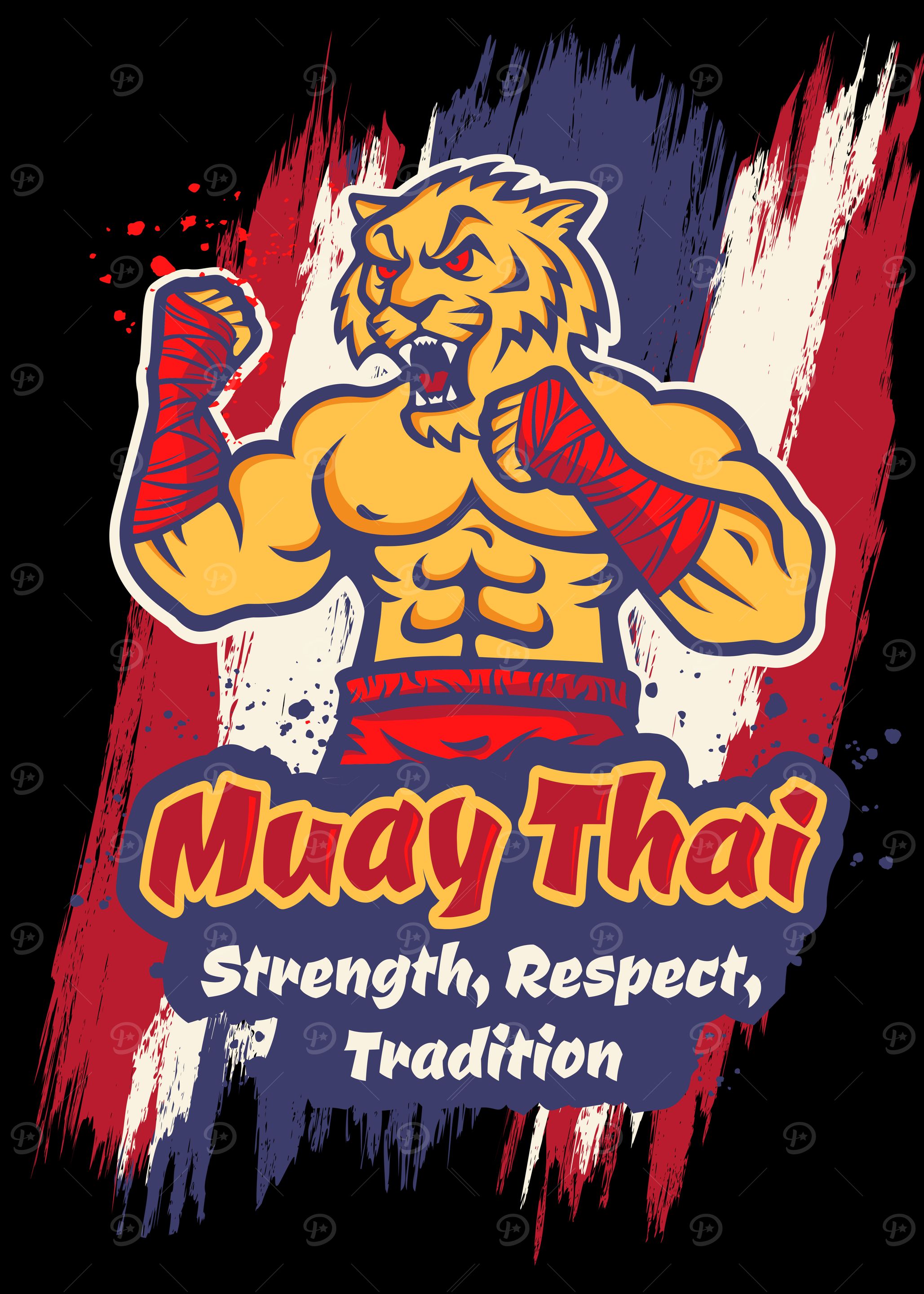 Muay Thai Tiger Fighter
