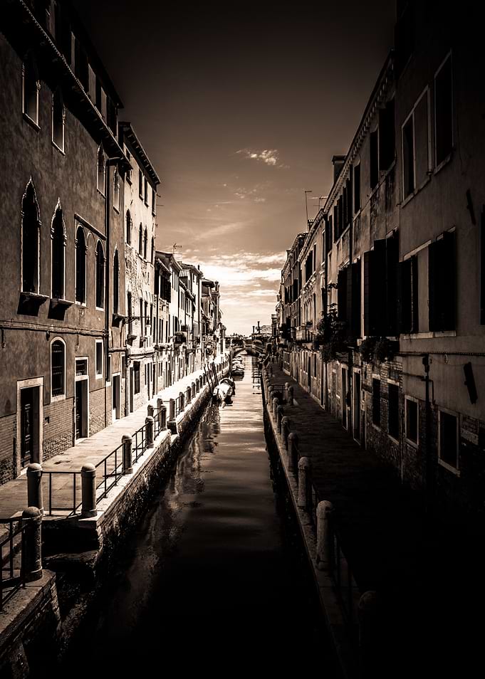 Venice Canal Sunset