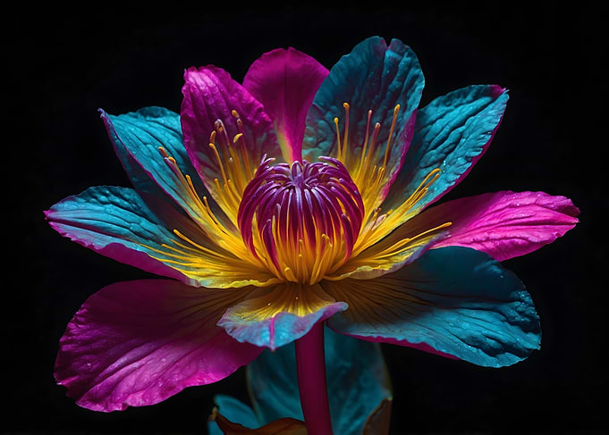 Vibrant Flower Bloom