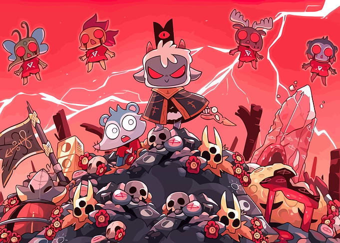 Dark Fantasy Cartoon