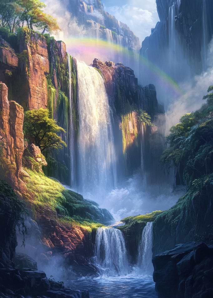 Rainbow Waterfall
