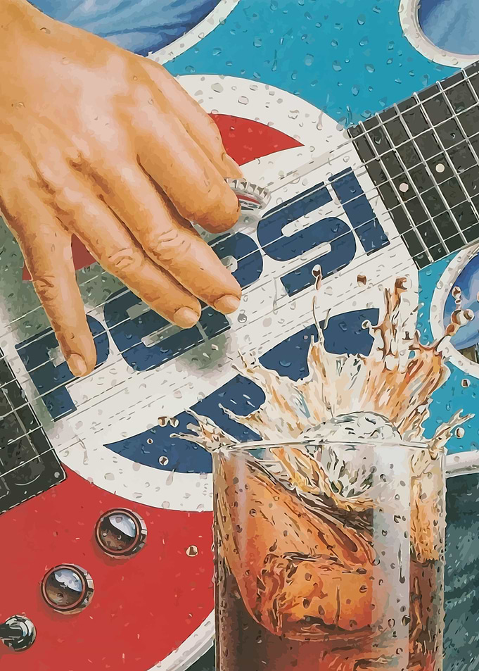 Pepsi Guitar Splash