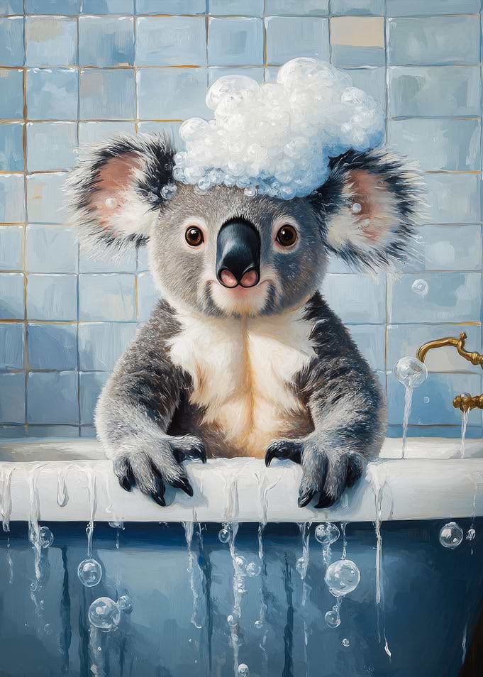 Koala Bath Time
