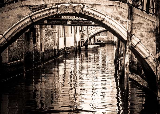 Venice Canal Bridge