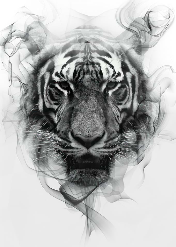 Tiger in Smoke