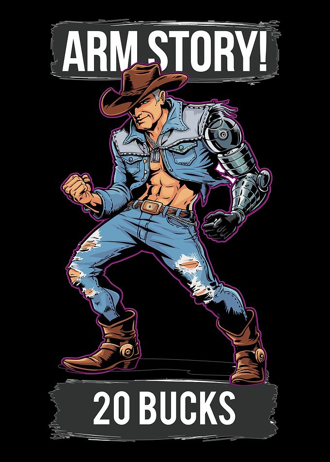 Funny Amputee Arm Story Cowboy