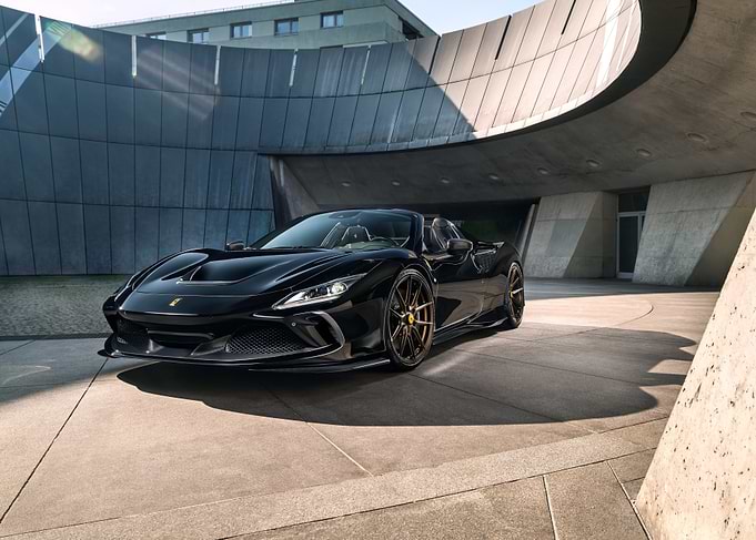 Black Ferrari 296 GTB