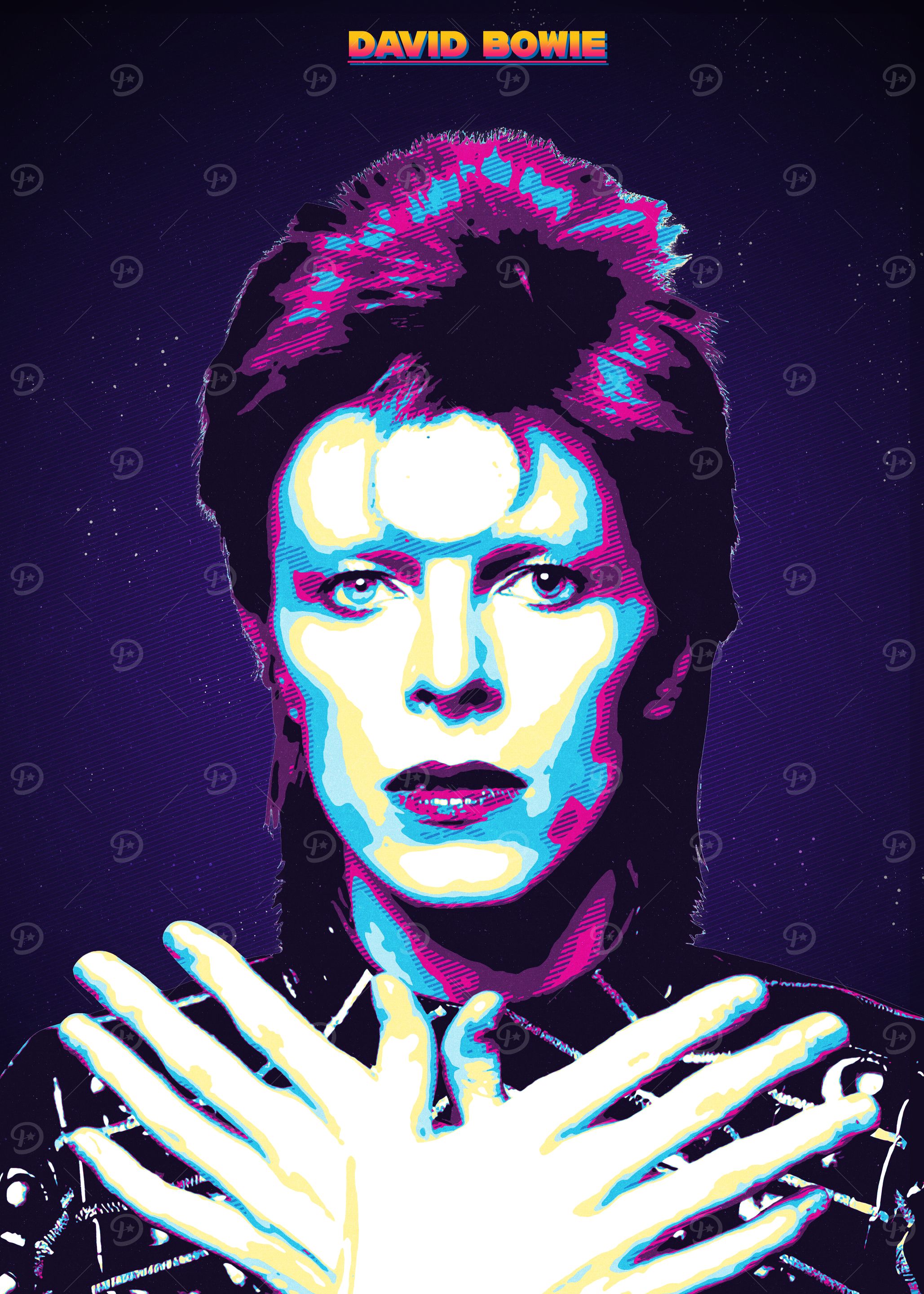 David Bowie Pop Art