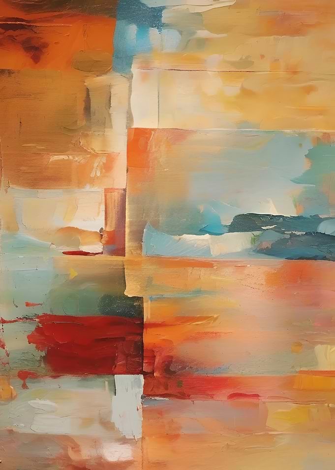 Abstract Oil Painting