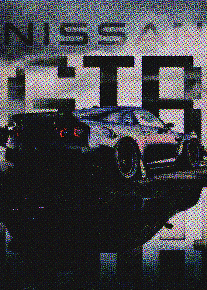 Nissan GT-R Poster