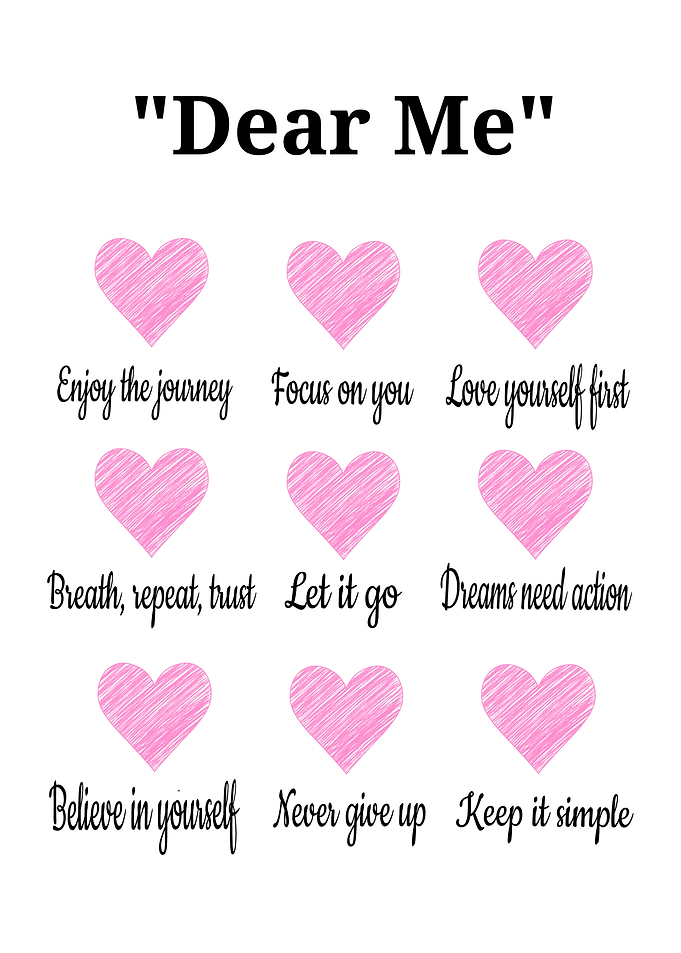 Dear Me - Inspirational Quotes