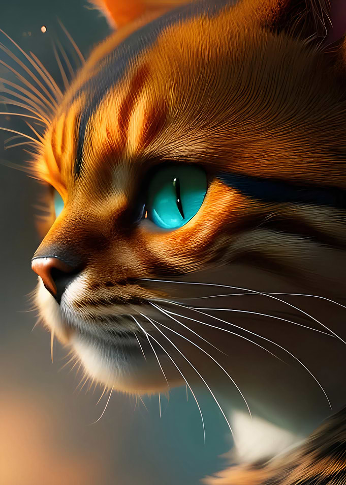 Close-up of a Cat's Eye