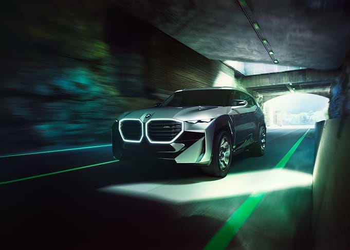 BMW Concept Car in Tunnel