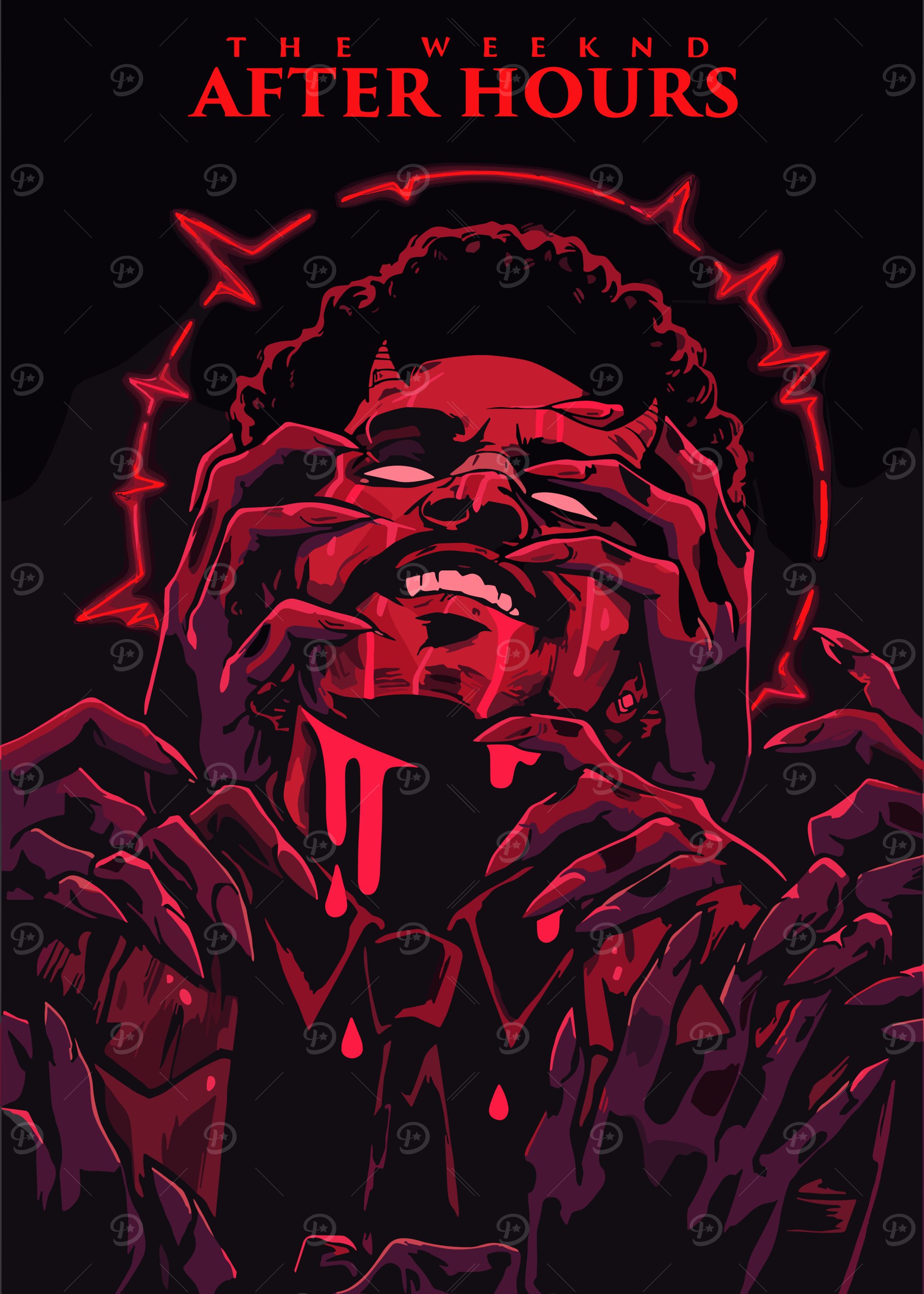 The Weeknd After Hours Poster