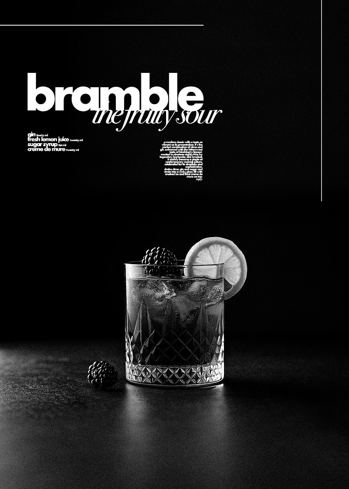 Bramble, Black and White