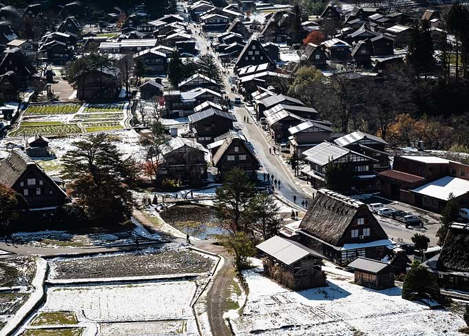 Gassho Village, Shirakawa Township, Japan