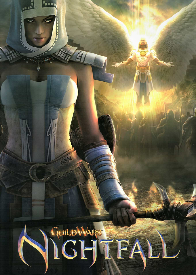 Guild Wars Nightfall Cover Art