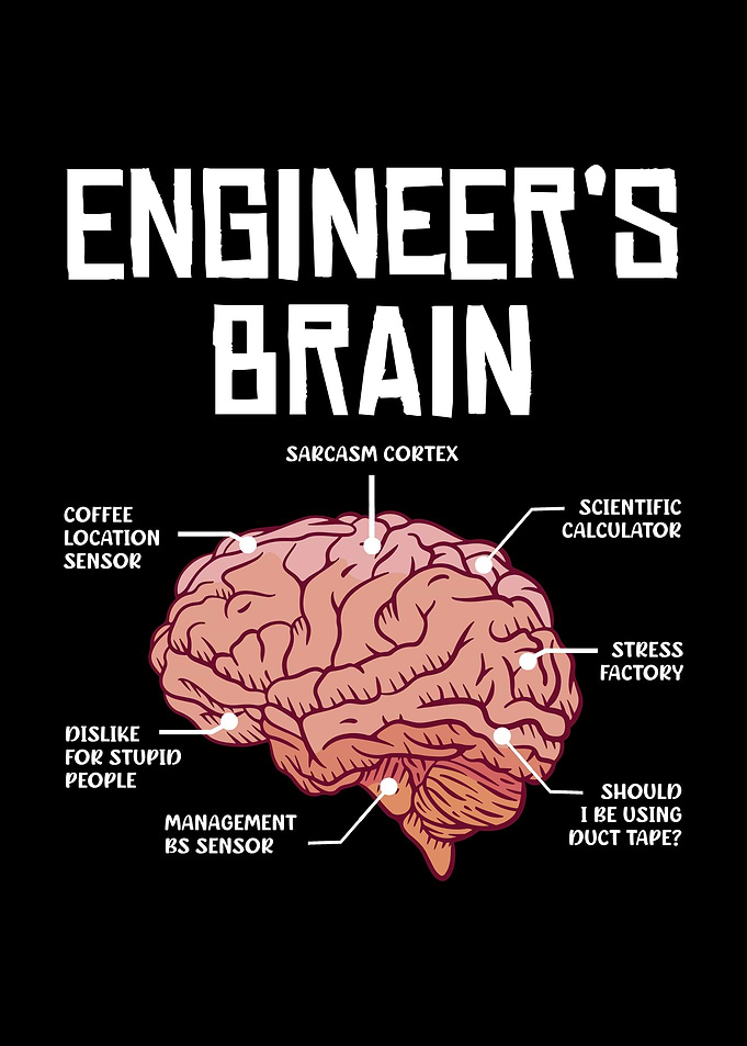 Engineer's Brain Diagram