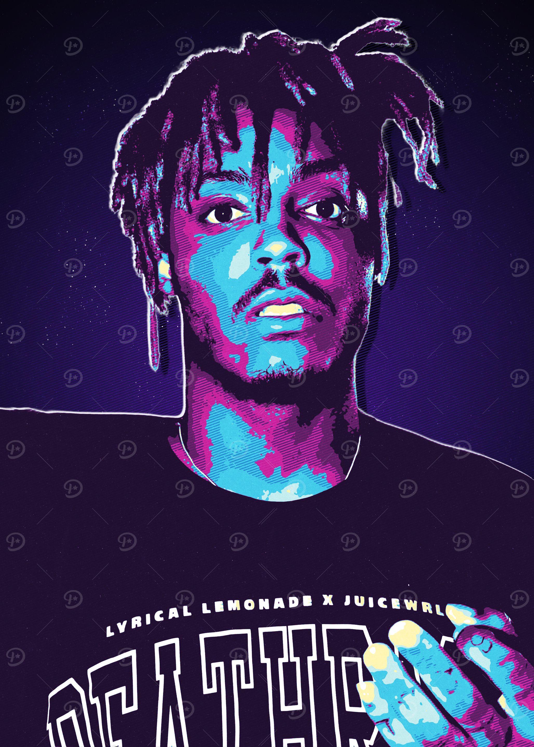 Juice WRLD Pop Art Portrait