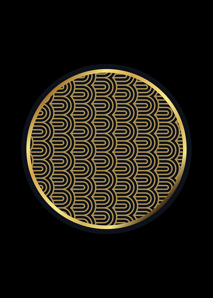 Gold Geometric Pattern