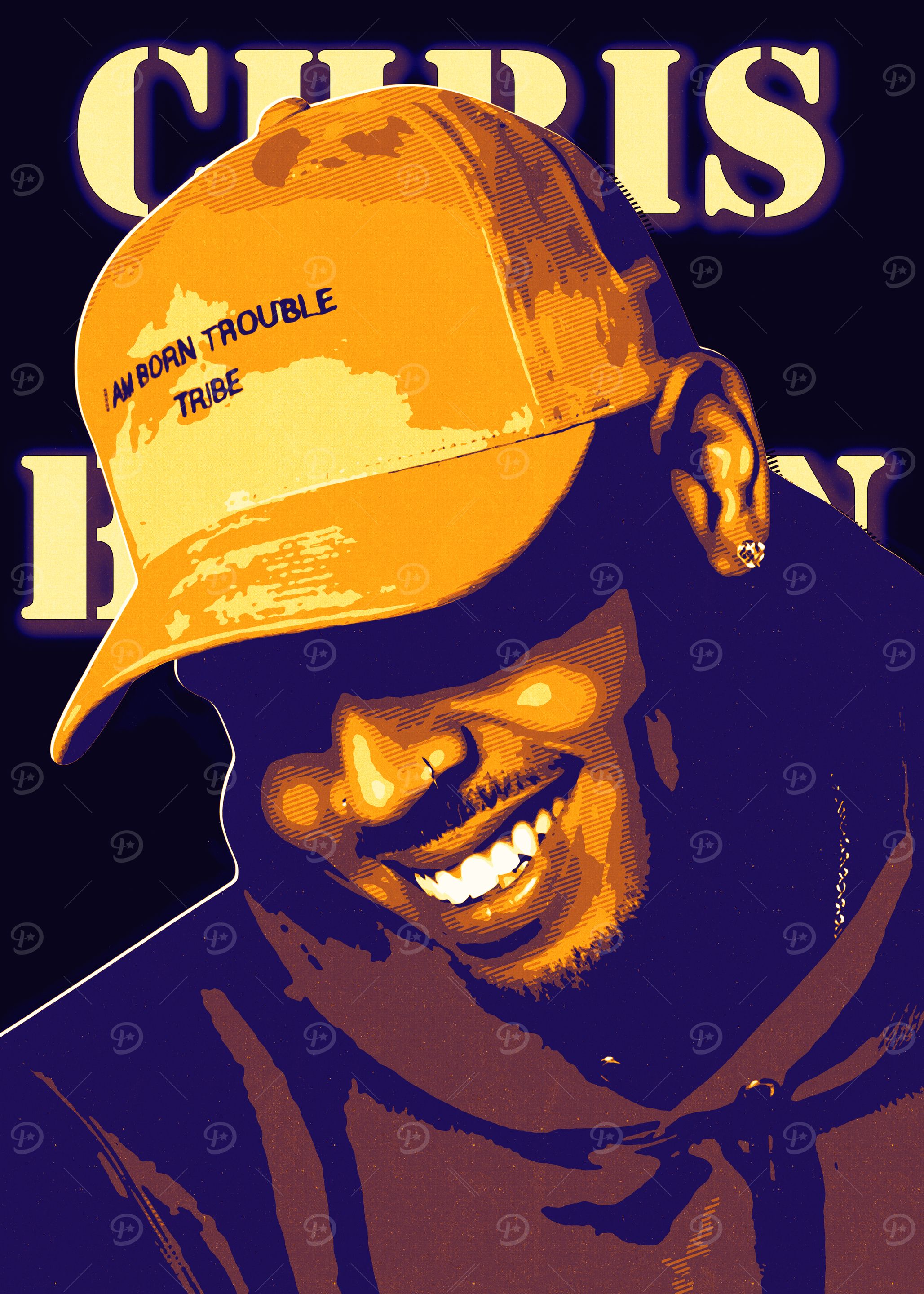 Chris Brown Portrait