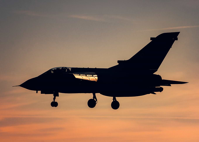 Panavia Tornado, Sunset Silhouette