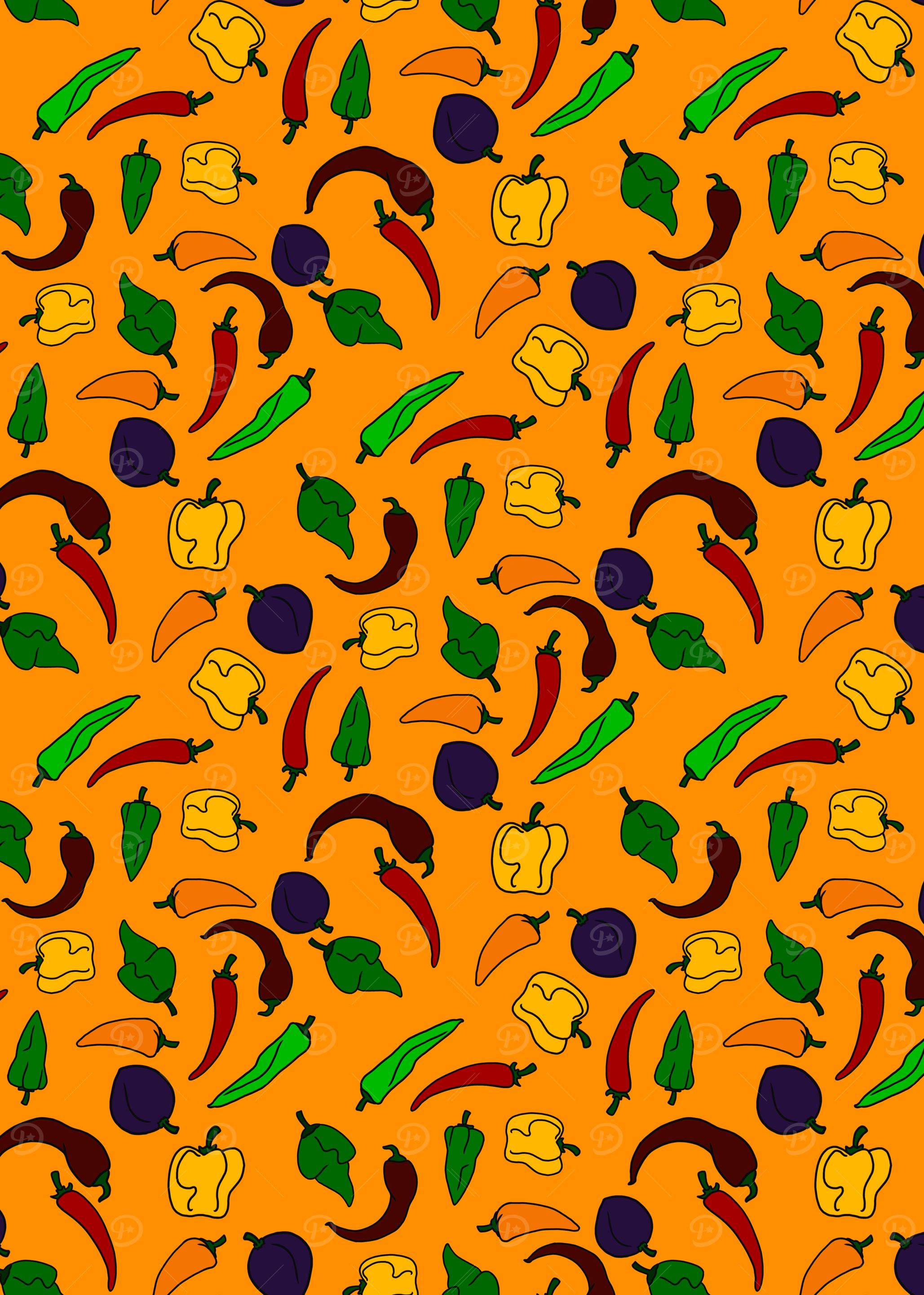 Chili Pepper Pattern