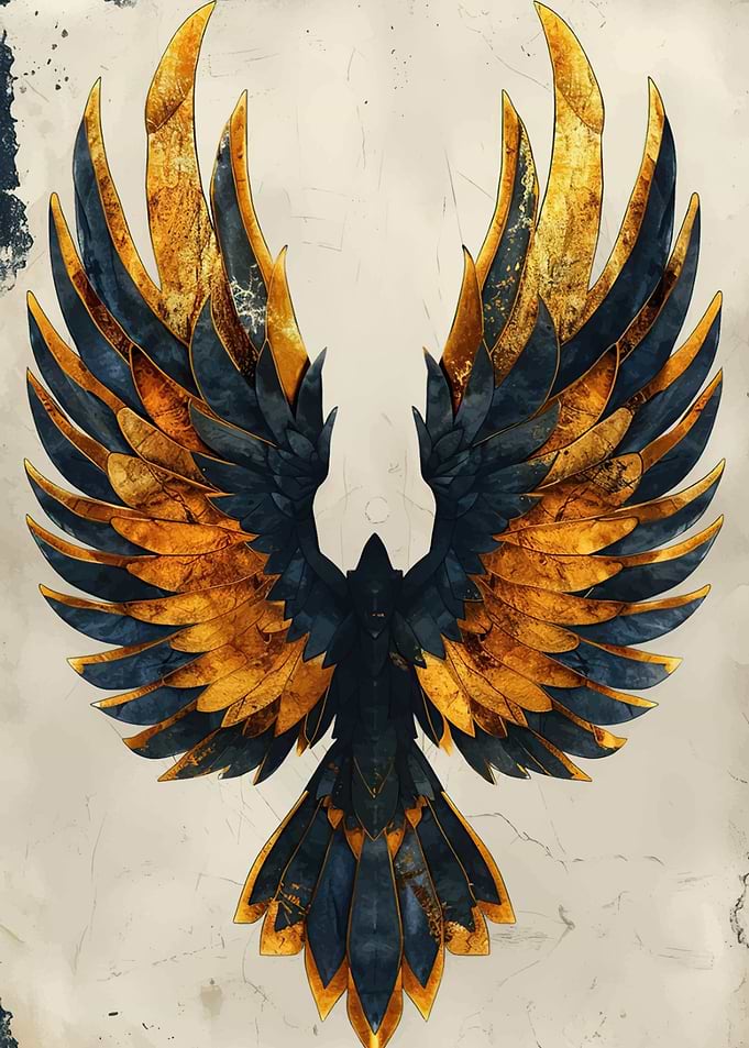 Golden Wings Artwork