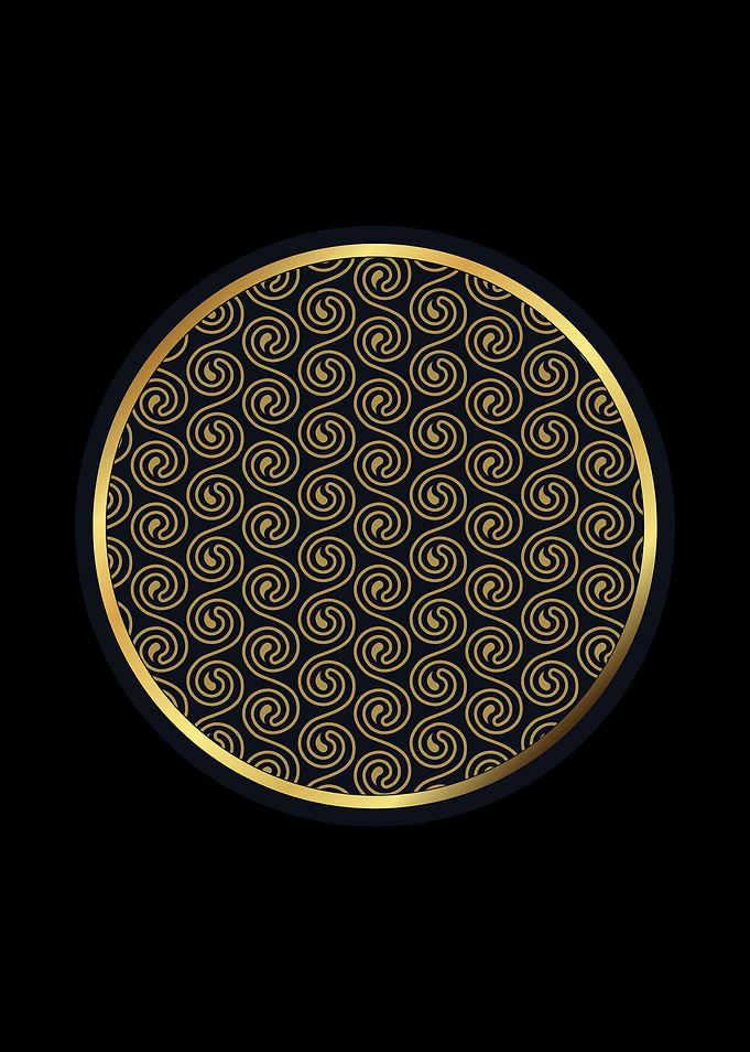 Gold Swirl Pattern