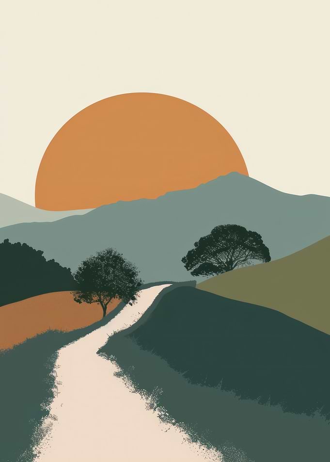 Sunset Mountain Road