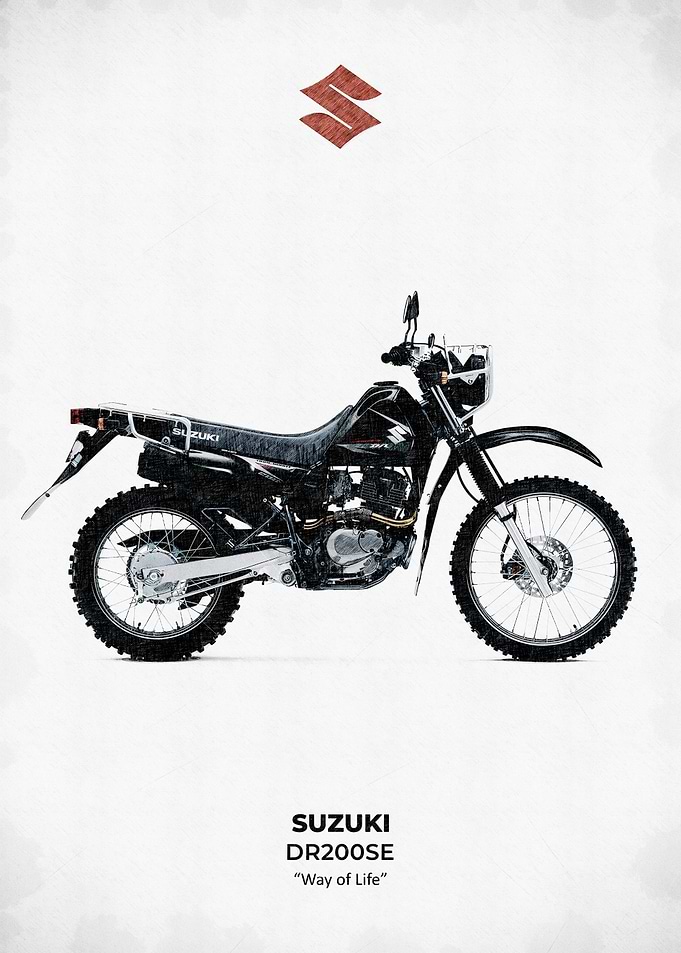Suzuki DR200SE Motorcycle