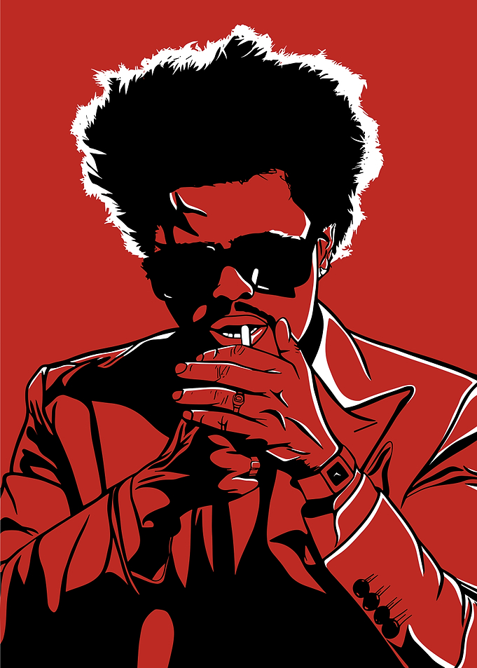 THE WEEKND Silhouette