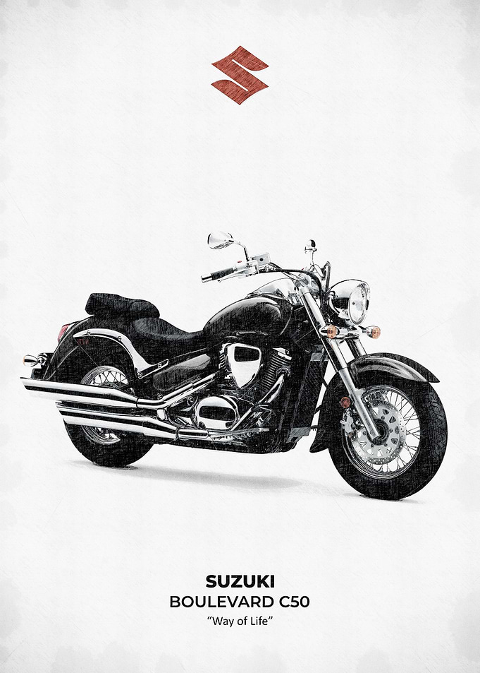 Suzuki Boulevard C50 Motorcycle