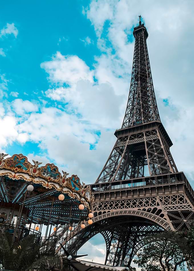 Eiffel Tower & Carousel
