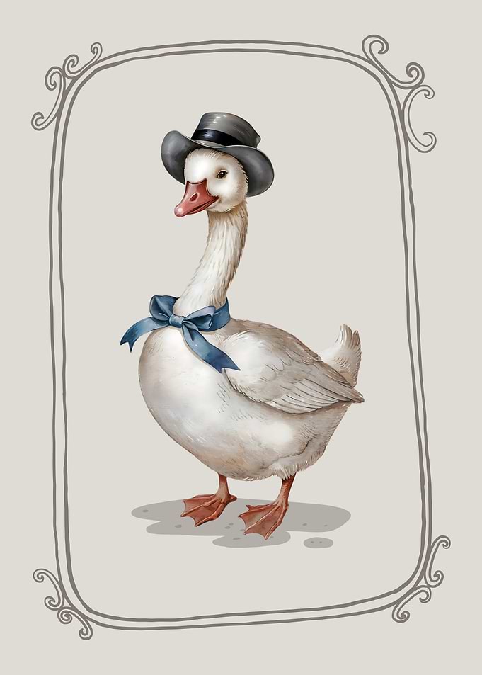 Goose in a Hat
