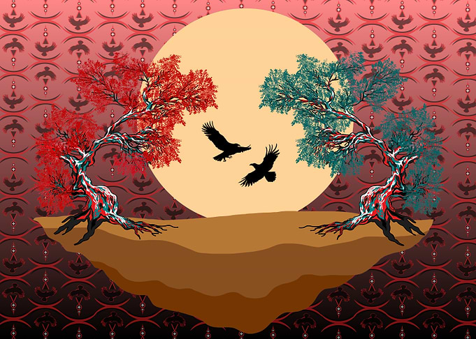 Raven Treescape