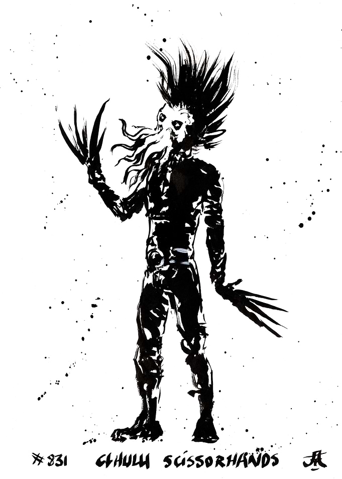 Cthulhu Scissorhands