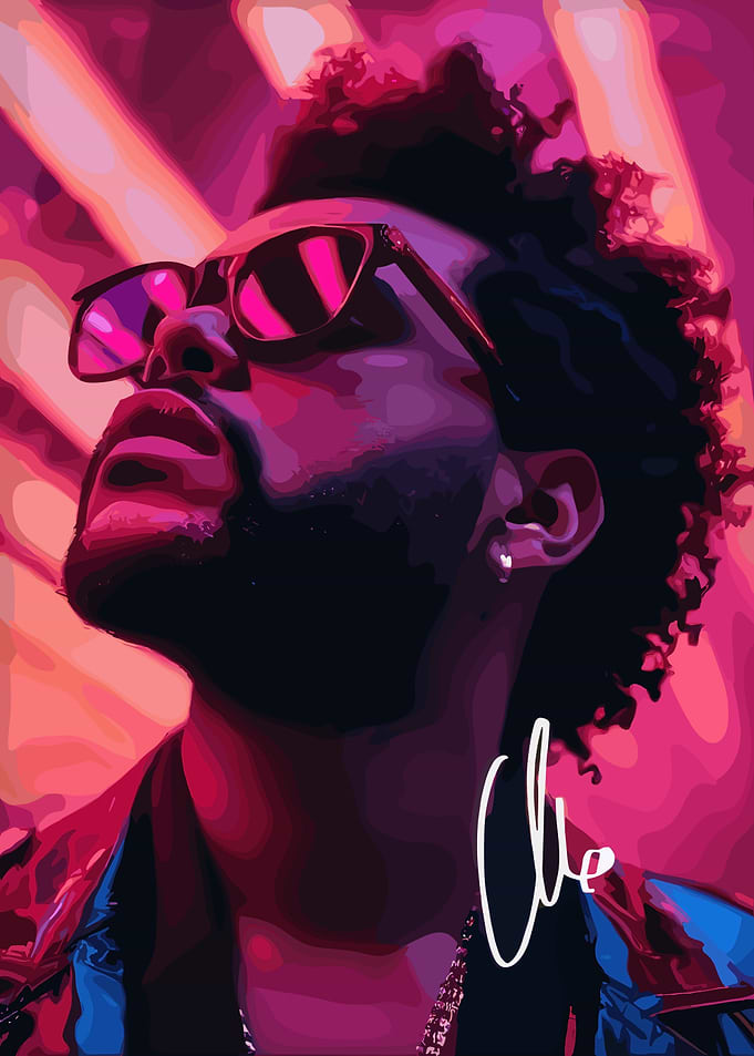 The Weeknd Digital Art