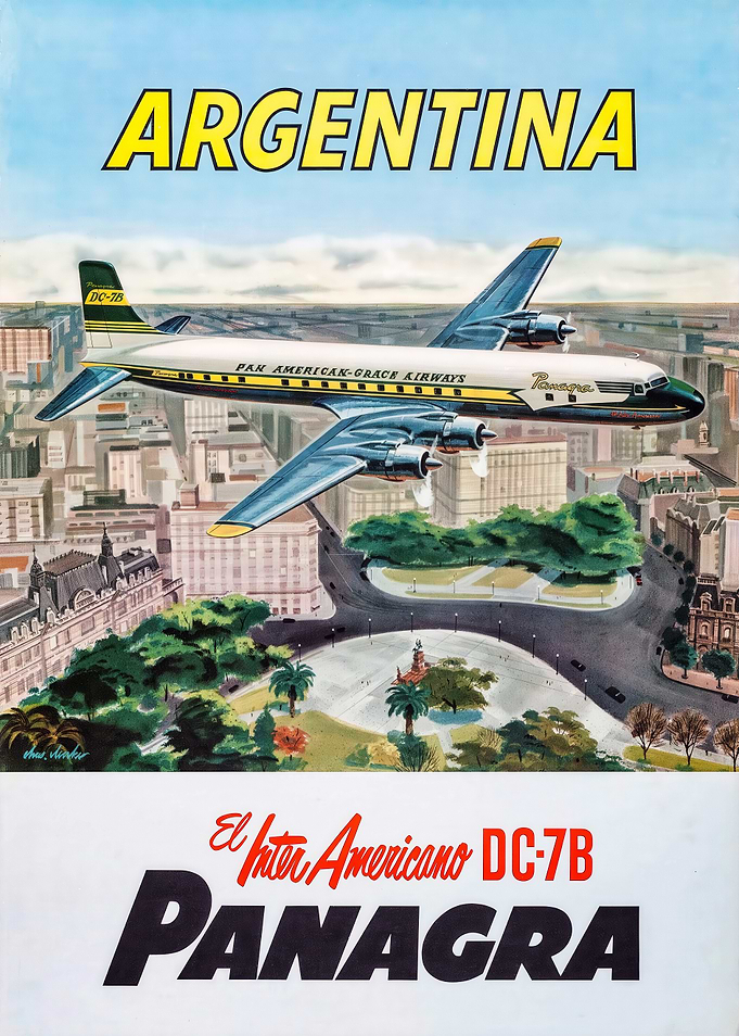 Panagra DC-7B Argentina
