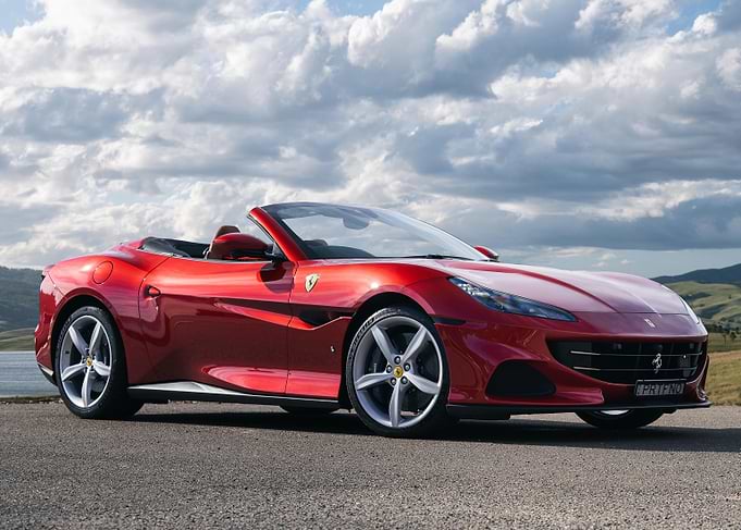Red Ferrari Convertible